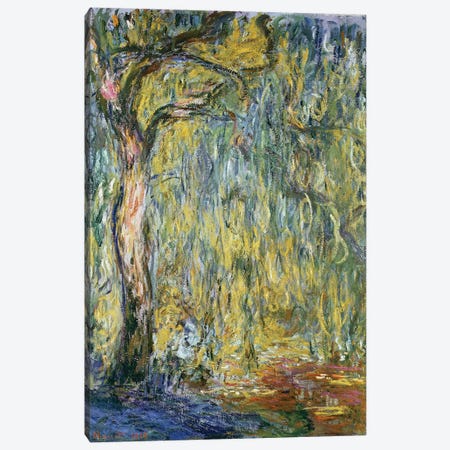 The Large Willow at Giverny, 1918  Canvas Print #BMN2766} by Claude Monet Canvas Wall Art