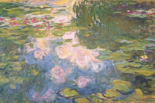 Impressionism: Nympheas, c.1919-22  by Claude Monet