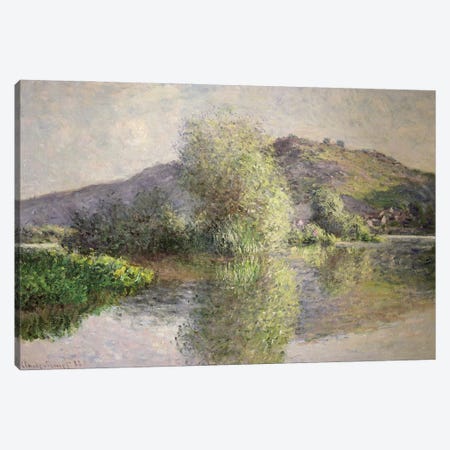 Little Islands at Port-Villez, 1883  Canvas Print #BMN2808} by Claude Monet Canvas Wall Art