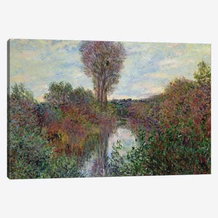 Small Branch of the Seine, 1878  Canvas Print #BMN2810} by Claude Monet Canvas Print