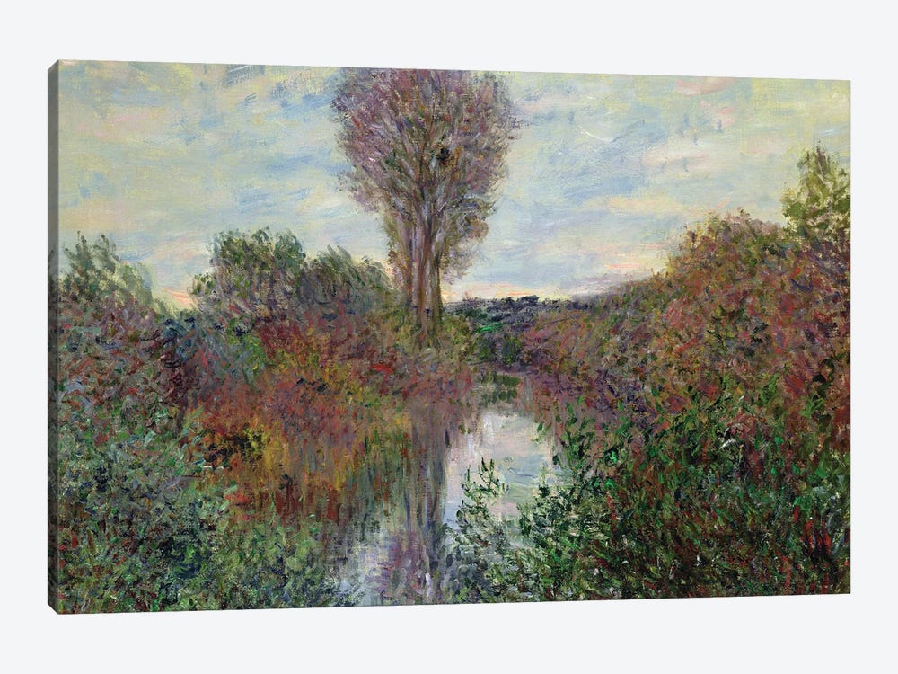 Small Branch of the Seine, 1878  by Claude Monet 1-piece Canvas Print