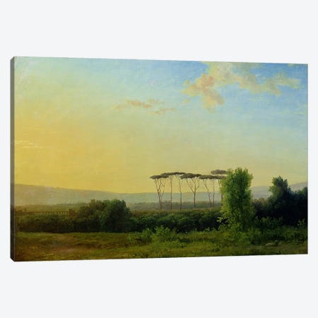 Roman Countryside  Canvas Print #BMN2817} by Pierre Henri de Valenciennes Canvas Art