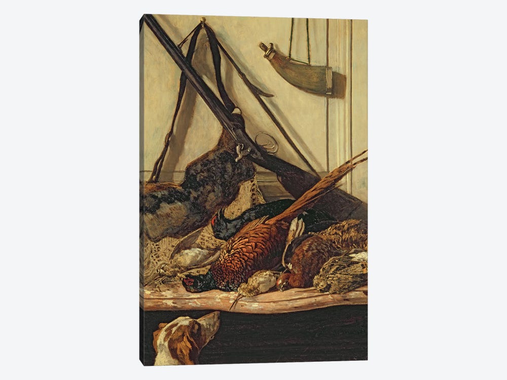 Hunting Trophies, 1862  by Claude Monet 1-piece Canvas Artwork