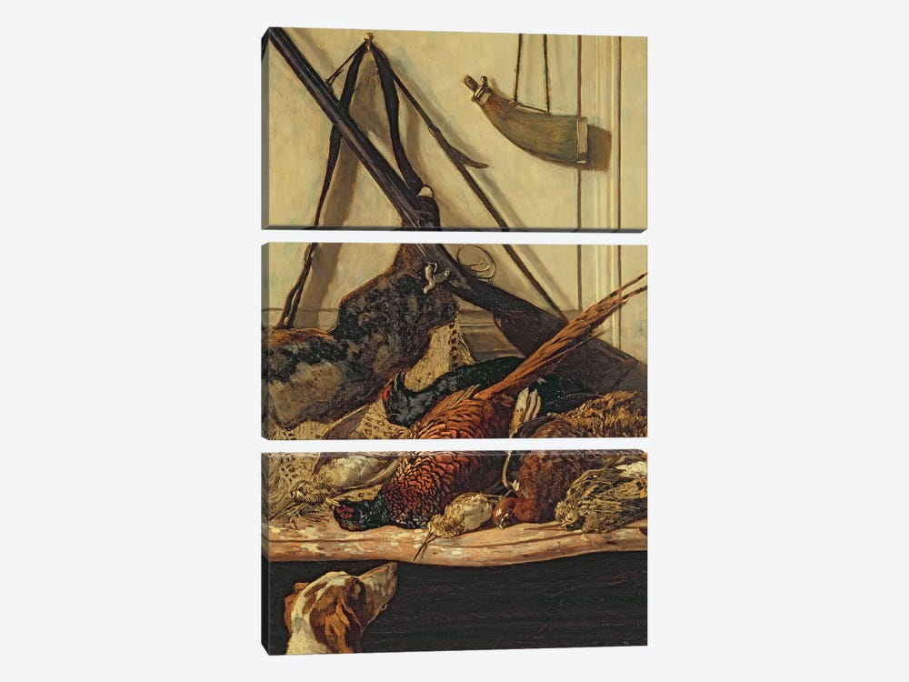 Hunting Trophies, 1862  3-piece Canvas Artwork