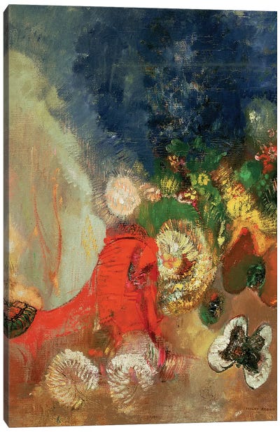 The Red Sphinx, c.1912  Canvas Art Print - Post-Impressionism Art