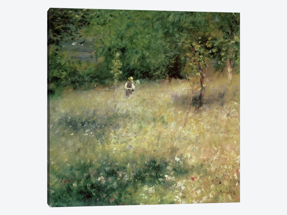 Spring at Chatou, c.1872-5 1-piece Canvas Wall Art