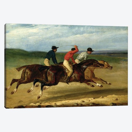 The Horse Race  Canvas Print #BMN2836} by Theodore Gericault Canvas Art