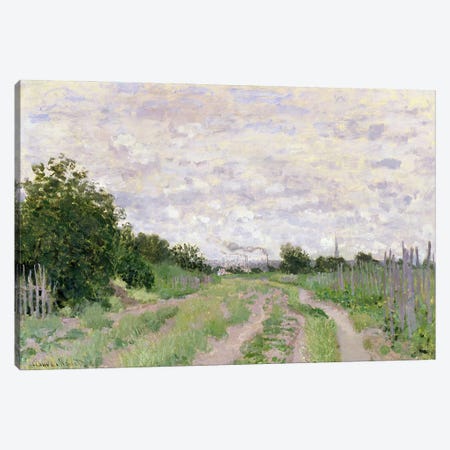 Path through the Vines, Argenteuil, 1872  Canvas Print #BMN2840} by Claude Monet Canvas Artwork