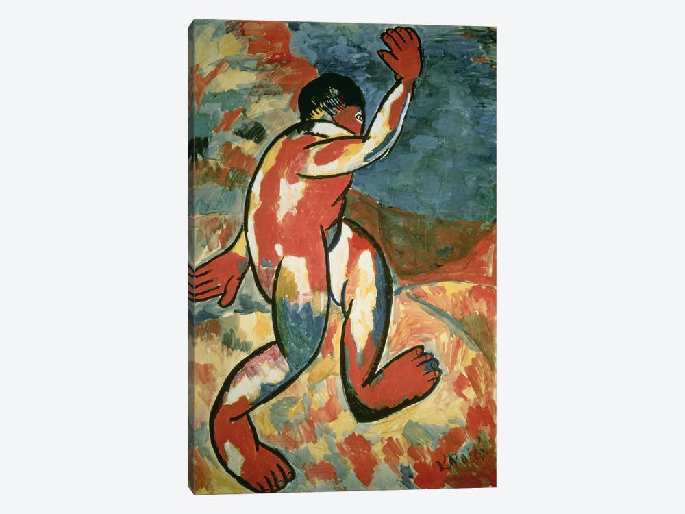 A Bather, 1911  by Kazimir Severinovich Malevich 1-piece Canvas Art