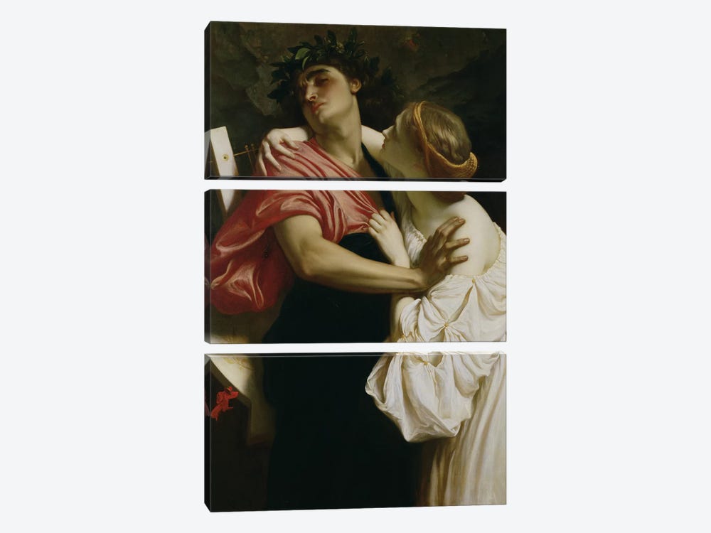 Orpheus and Euridyce  by Frederic Leighton 3-piece Canvas Art Print