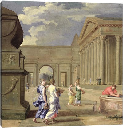 Classical Landscape  Canvas Art Print