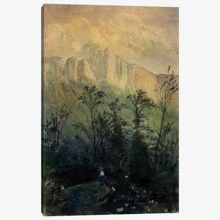 Landscape in the Vosges, c.1883  Canvas Print #BMN2919} by Gustave Dore Canvas Wall Art