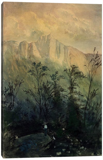 Landscape in the Vosges, c.1883  Canvas Art Print