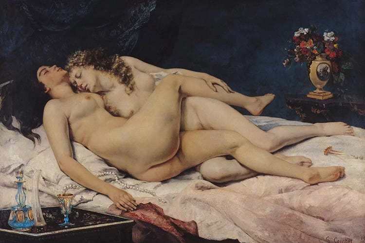 Le Sommeil, 1866 