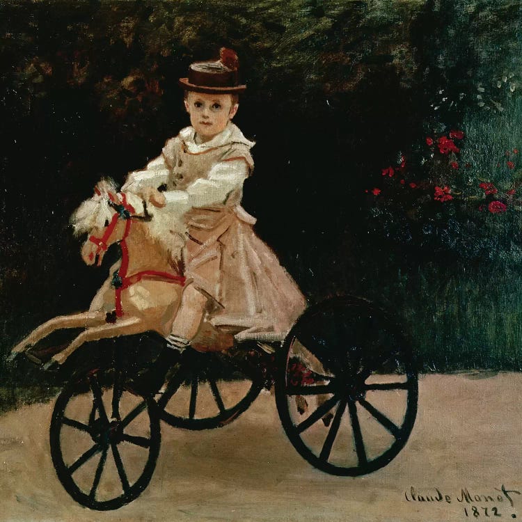 Jean Monet on his Hobby Horse, 1872 