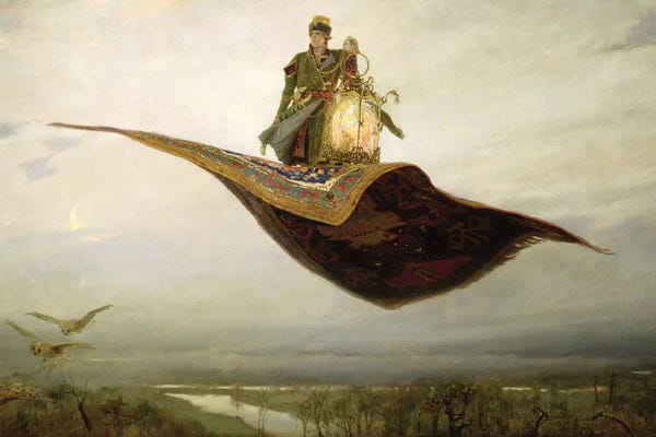 The Magic Carpet, 1880 