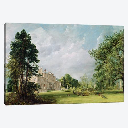 Malvern Hall, Warwickshire, 1821  Canvas Print #BMN2964} by John Constable Canvas Wall Art