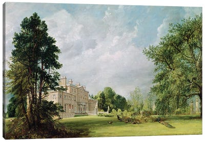 Malvern Hall, Warwickshire, 1821  Canvas Art Print