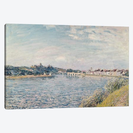 Landscape, 1888  Canvas Print #BMN2981} by Alfred Sisley Canvas Art Print