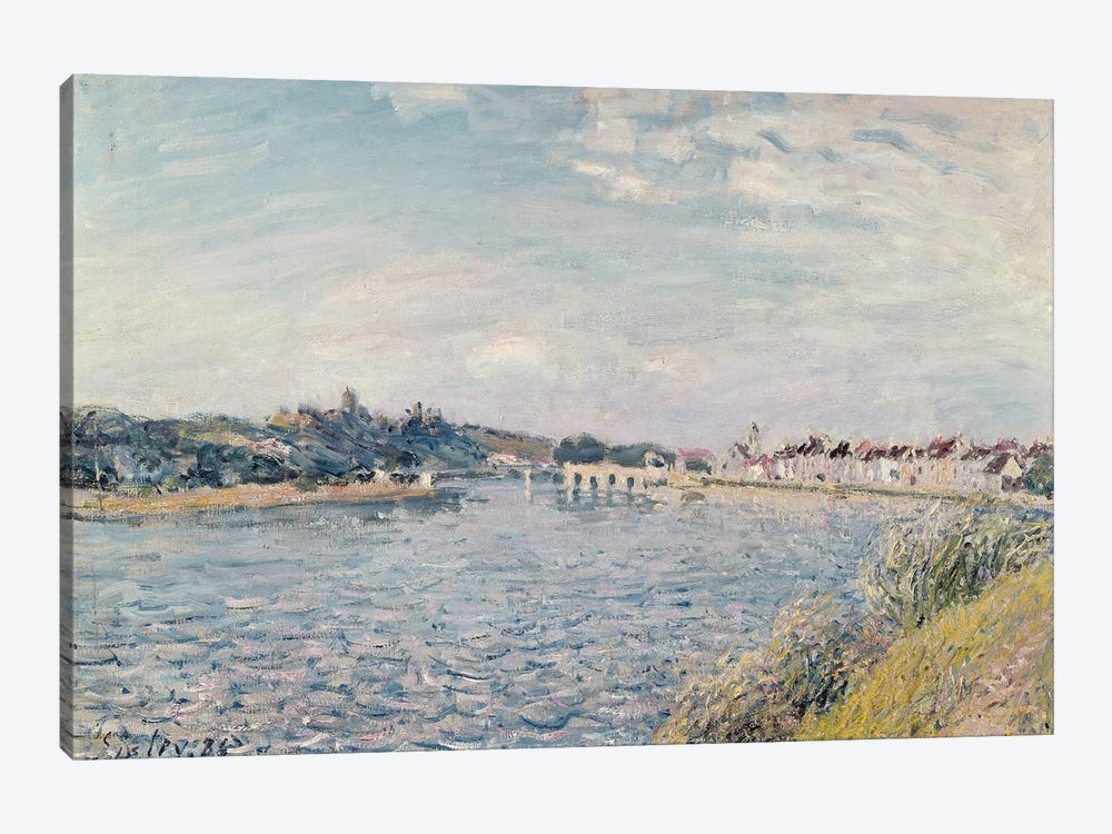 Landscape, 1888  by Alfred Sisley 1-piece Canvas Wall Art