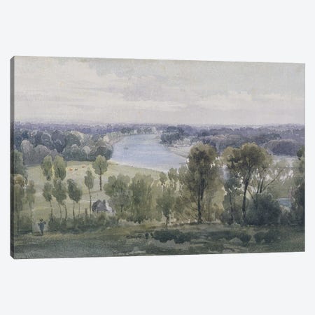 Richmond Hill, 1830  Canvas Print #BMN3004} by Anthony Vandyke Copley Fielding Canvas Wall Art