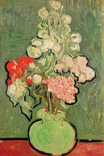 All Things Van Gogh: Bouquet of flowers, 1890  by Vincent van Gogh