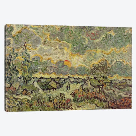 Autumn landscape, 1890  Canvas Print #BMN3014} by Vincent van Gogh Art Print