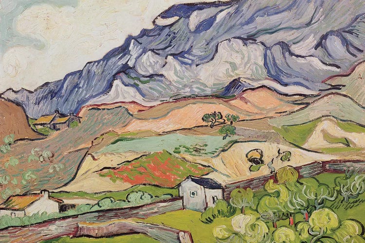 The Alpilles, 1890  by Vincent van Gogh wall art