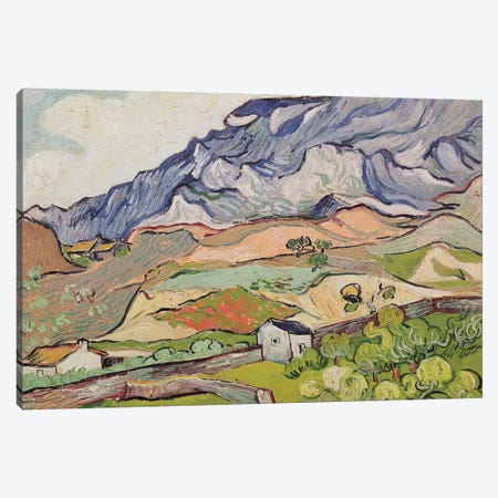 The Alpilles, 1890  Canvas Print #BMN3016} by Vincent van Gogh Art Print