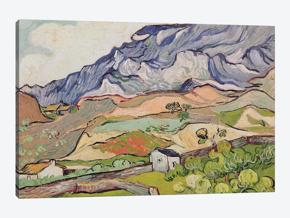 The Alpilles, 1890  by Vincent van Gogh 1-piece Canvas Art