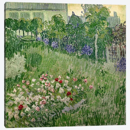 Daubigny's garden, 1890  Canvas Print #BMN3019} by Vincent van Gogh Canvas Art