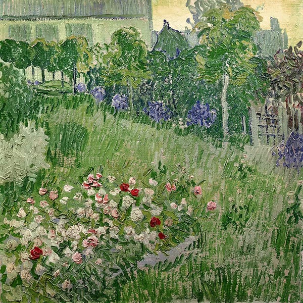 Spring: Daubigny's garden, 1890  by Vincent van Gogh