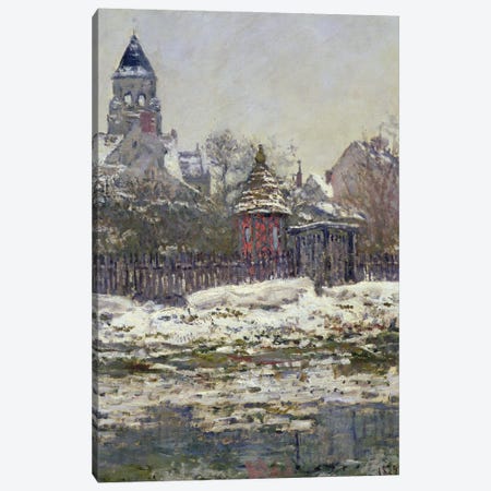 The Church at Vetheuil, 1879  Canvas Print #BMN302} by Claude Monet Art Print