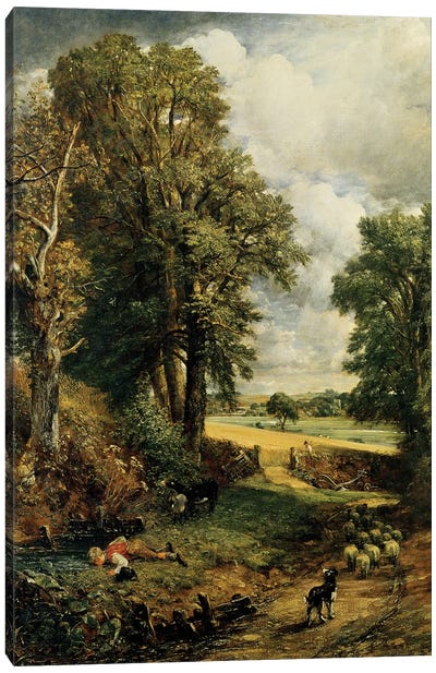 The Cornfield, 1826  Canvas Art Print - Realism Art
