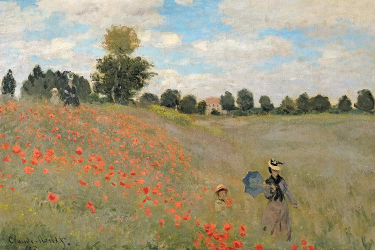 Wild Poppies, Near Argenteuil, 1873