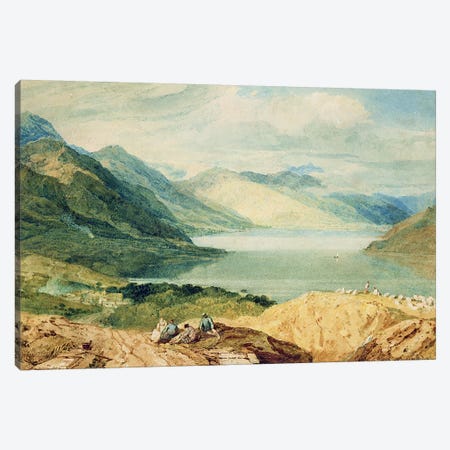 Loch Lomond  Canvas Print #BMN3092} by J.M.W. Turner Canvas Wall Art