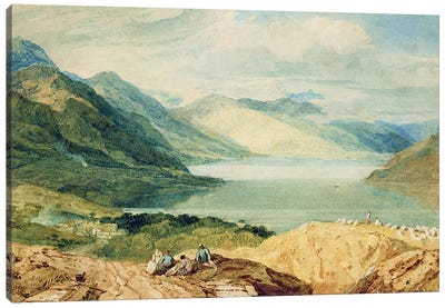 Loch Lomond  Canvas Art Print - Romanticism Art