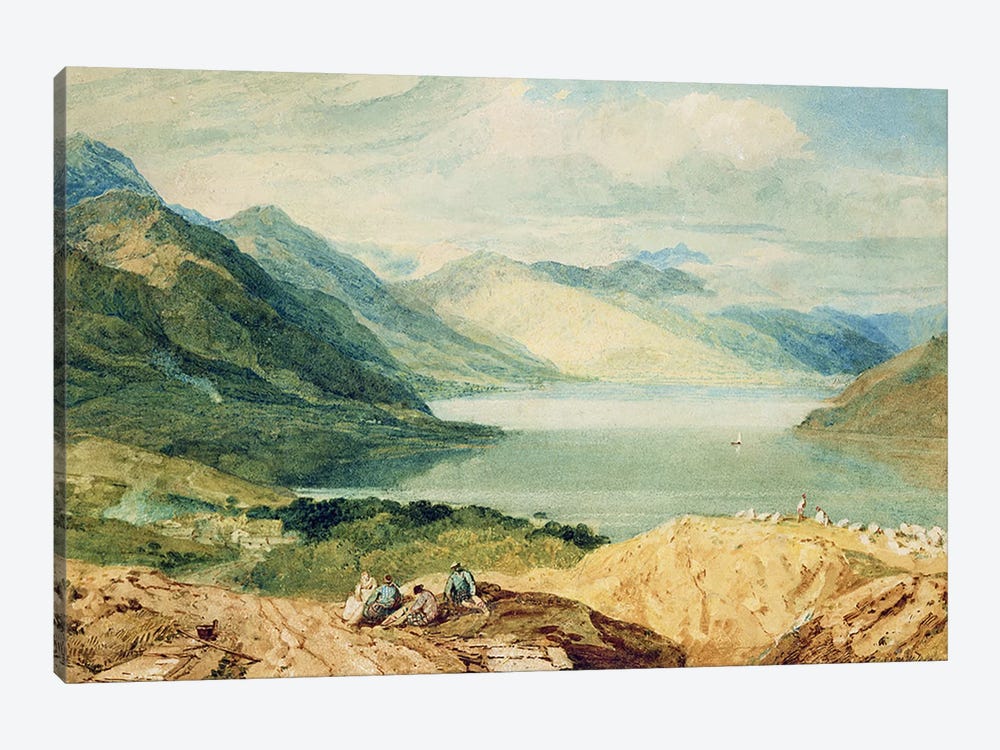 Loch Lomond  by J.M.W. Turner 1-piece Canvas Art