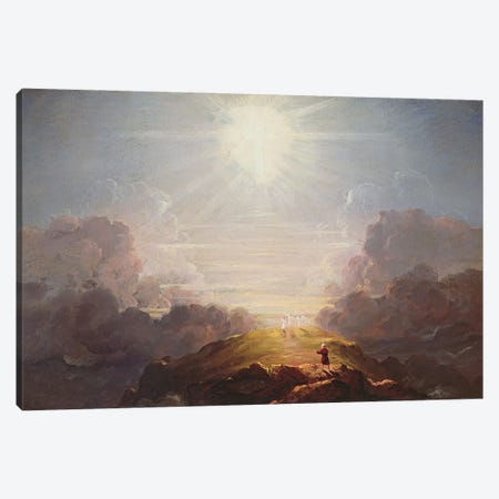 Study for the Cross and the World, c.1846  Canvas Print #BMN3097} by Thomas Cole Canvas Art Print