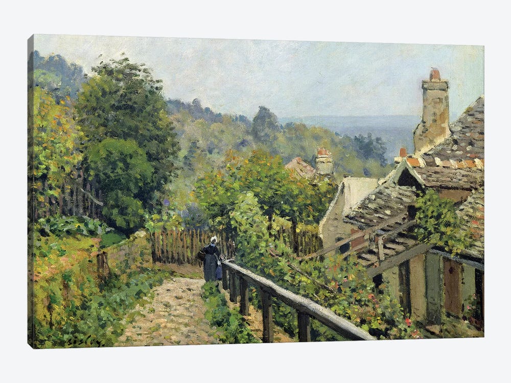 Louveciennes or, The Heights at Marly, 1873  by Alfred Sisley 1-piece Art Print