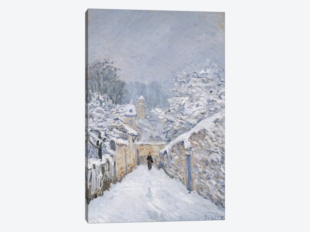 Snow at Louveciennes, 1878  by Alfred Sisley 1-piece Art Print