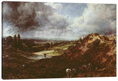Branch Hill Pond, Hampstead Heath, 1828  Canvas Art Print