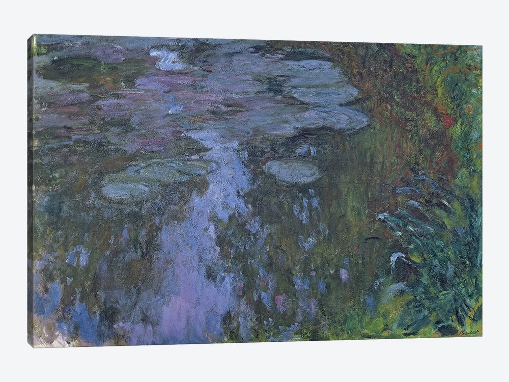 Nympheas  by Claude Monet 1-piece Canvas Wall Art