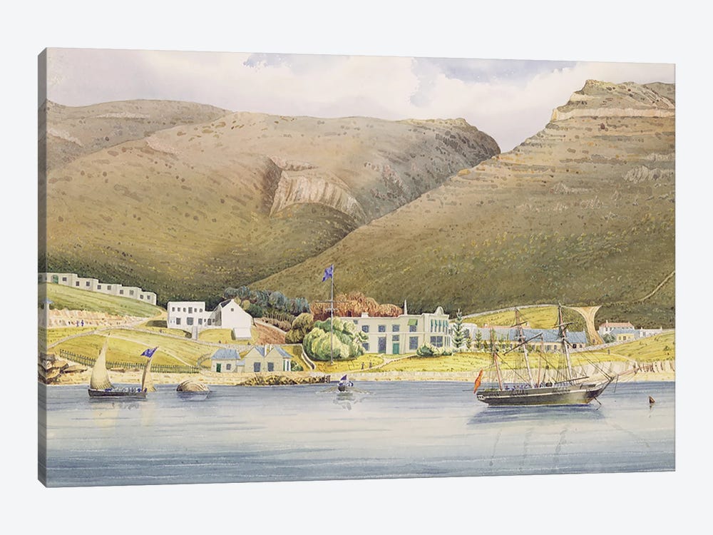 The Admiral House, Simon's Town, Cape of Good Hope, 1844  1-piece Canvas Artwork