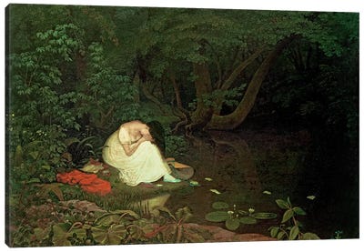 Disappointed love, 1821  Canvas Art Print
