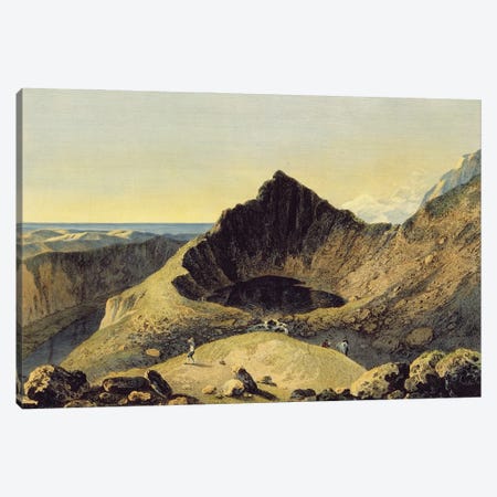 The Summit of Cader Idris Mountain, 1775  Canvas Print #BMN3216} by Richard Wilson Canvas Print