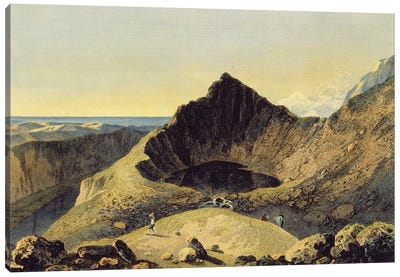 The Summit of Cader Idris Mountain, 1775  Canvas Art Print