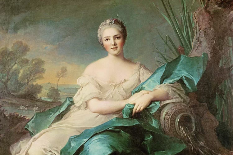 Victoire de France as the element of Water, 1750-1 