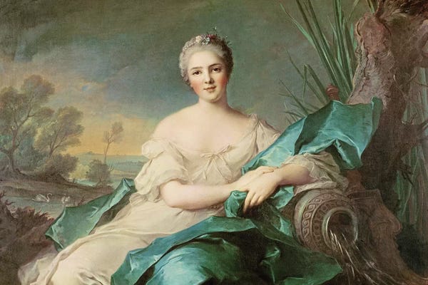 Victoire de France as the element of Water, 1750-1 