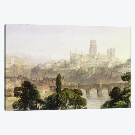 Durham Cathedral, 1846  Canvas Print #BMN3245} by George Arthur Fripp Canvas Artwork
